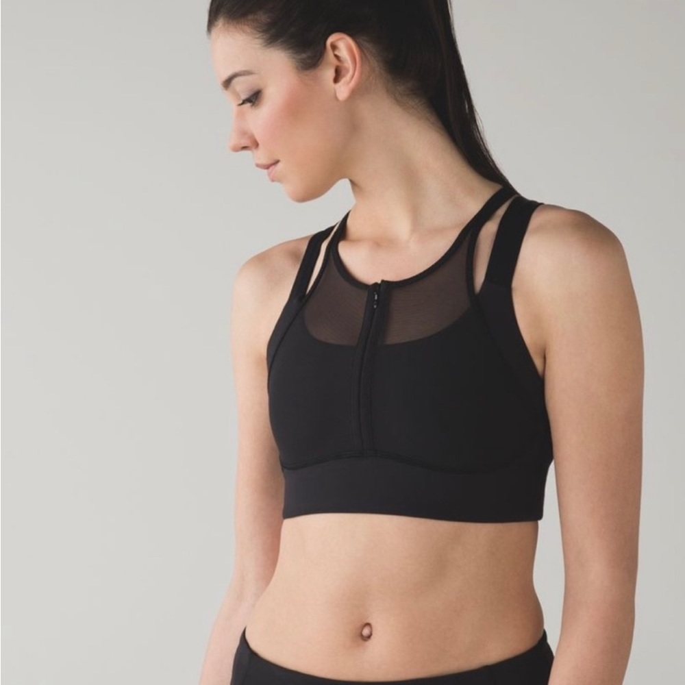 NWOT LULULEMON READY SET SWEAT BRA SIZE 8